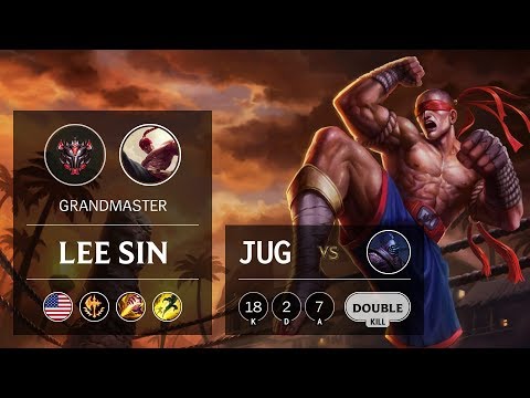 Lee Sin Jungle vs Jax - NA Grandmaster Patch 9.9