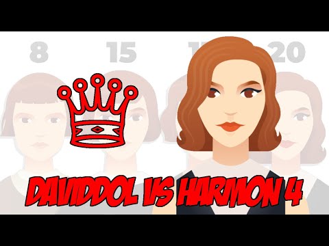 daviddol vs Beth Harmon - 20 anni (2500 ELO) - chess.com - Queen's Gambit