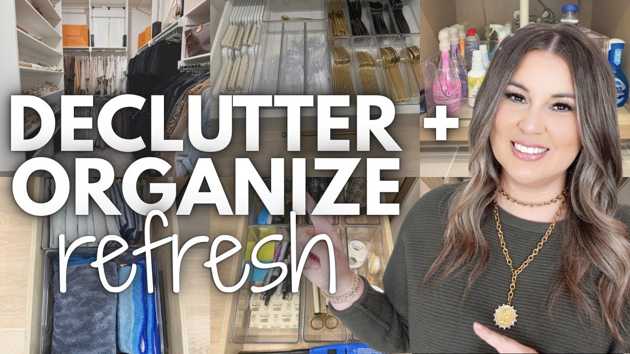2025 FALL DECLUTTER + ORGANIZE REFRESH | HUGE DECLUTTERING MOTIVATION | DECLUTTER + ORGANIZE WITH ME