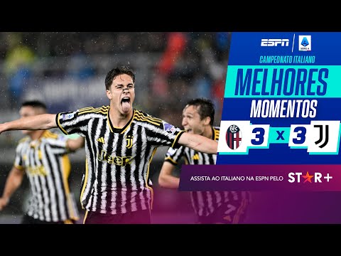 Gols e lances de Bologna x Juventus