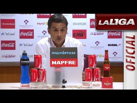 Rueda de Prensa de Francisco Rodríguez tras el UD Almería (0-1) Rayo Vallecano - HD