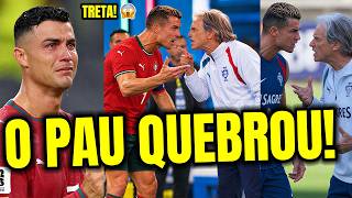 🚨 CR7 DEIXA CONCENTRAÇÃO APÓS TRETA COM JORGE JESUS E MÍDIA SE DIVIDE