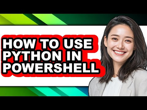 How To Use Python In Powershell Easy Method