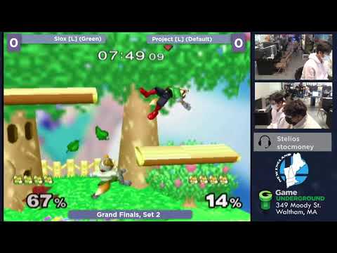Mass Madness 34 SSBM - SloX [L] (Green Fox) vs. Project (Default Fox) - Melee GF