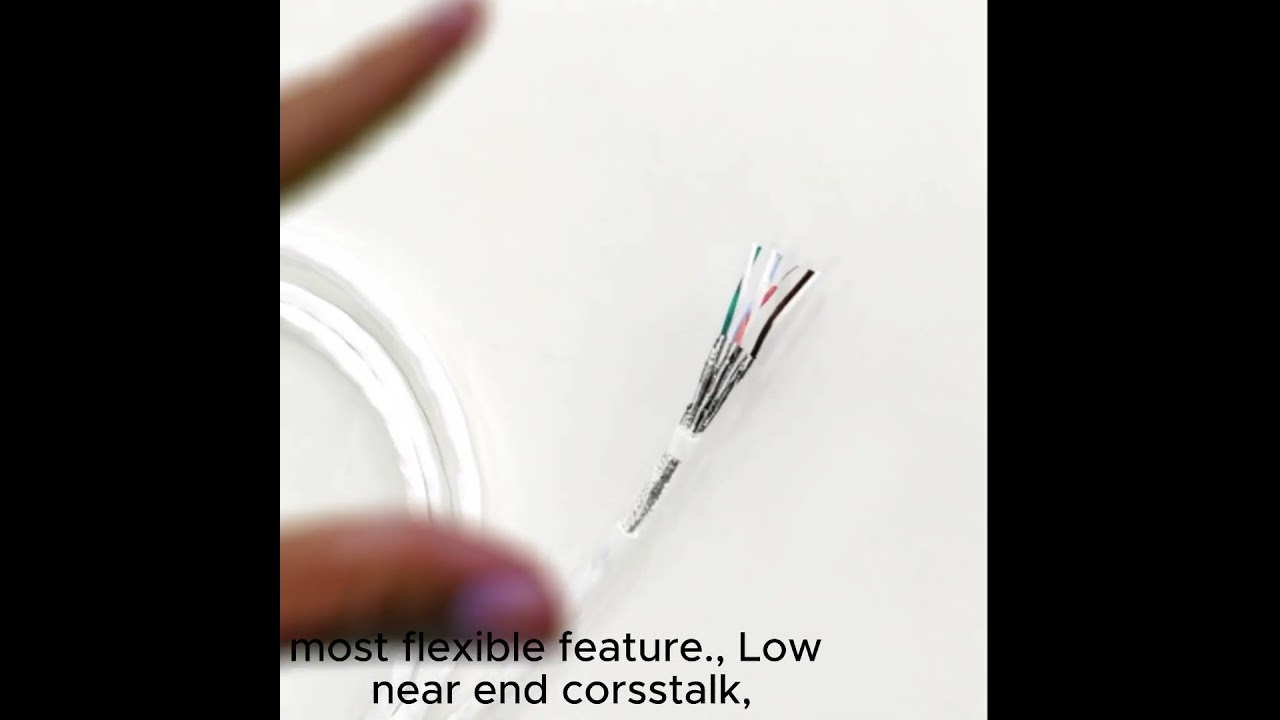 Aerospace IEEE-1394b high speed data cable