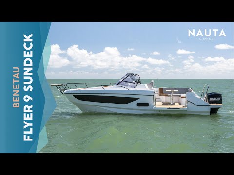 Beneteau Flyer 9 Sundeck - World Premiere - exterior and cabin tour Beneteau Flyer 9 Sundeck - World Premiere - exterior and cabin tour