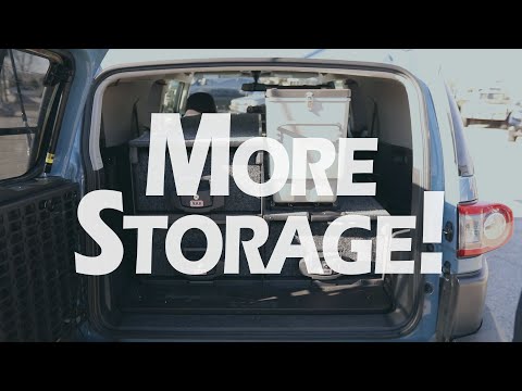 ARB Roller Drawers & Engel Cooler Installed into an Toyota FJ Cruiser!