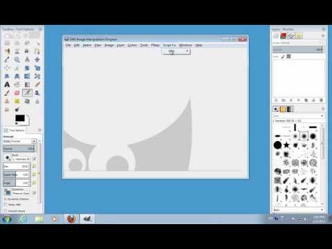How to Emboss Text in GIMP