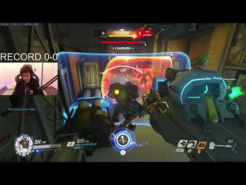 SUPER PRO REINHARDT GAMEPLAY OVERWATCH SEASON 32 TOP 500
