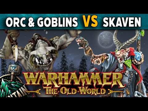 Happy New Year! Orcs & Goblins vs Skaven Warhammer - The Old World Classic Style Battle Report