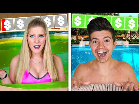 WORST Vacation vs BEST Vacation Challenge! *$20,000*