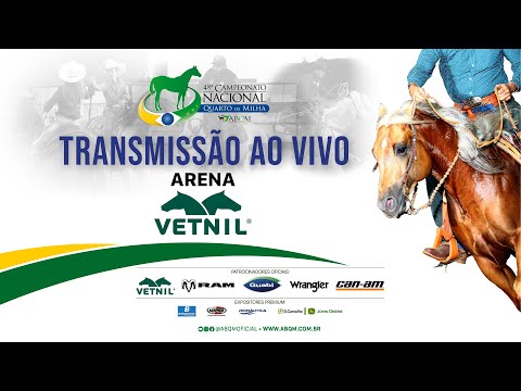 17/07/2025 • ARENA VETNIL • 48º Campeonato Nacional do Quarto de Milha