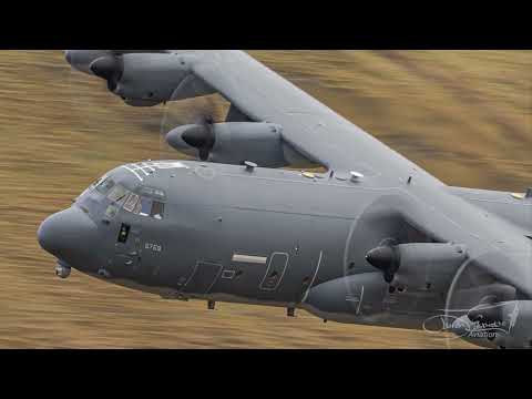 Where does the aircraft reappear in the mach loop USAF MC-130J Strix67