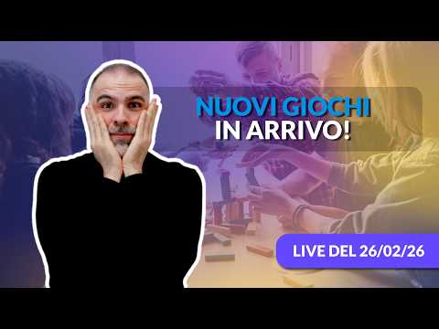 Nuovo annuncio e nuovi giochi! | 26 Febbraio 2026