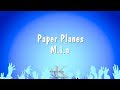 Paper Planes - M.I.A (Karaoke Version)