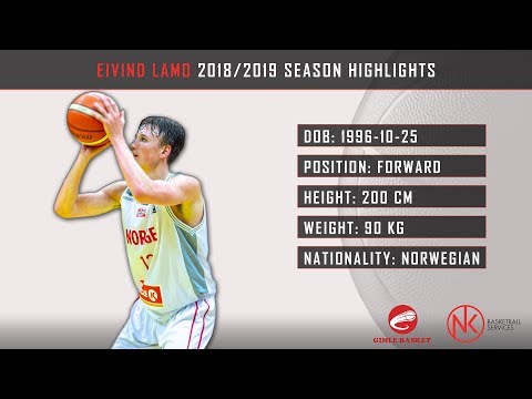 Eivind Lamo 2018-19 Norway BLNO Highlights