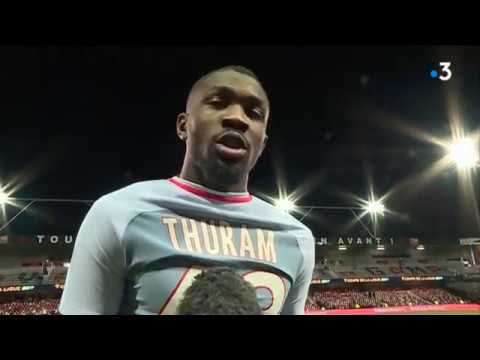 En Avant de Guingamp. EAG face à Strasbourg pour la finale de la coupe de la ligue 2018-2019