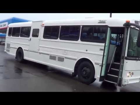 Northwest Bus Sales Used 2002 Thomas HDX Lift Equipped Commercial Style Rear Engine Bus  B18491