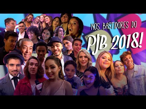 Nos bastidores do Prêmio Jovem Brasileiro 2018!