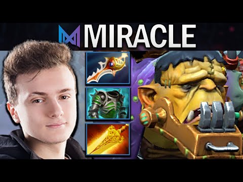 Alchemist Dota 2 7.33 Miracle with Rapier and 19 Kills