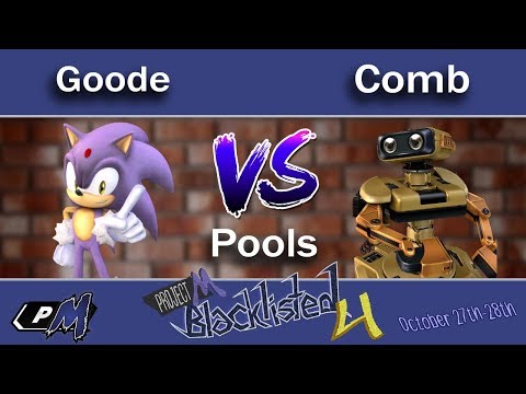 Blacklisted 4 Pools - TKB | Goode (Sonic) vs XXX | Comb (ROB)