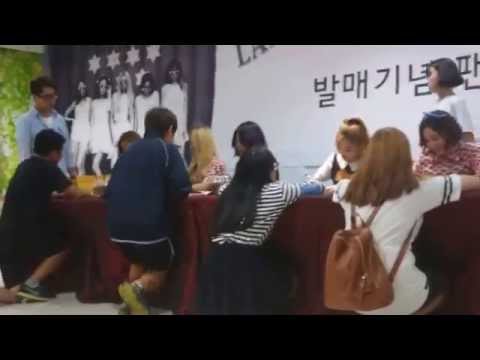 140814 Ladies Code Fansign Fancam 3 pretty Zuny Funky Sojung