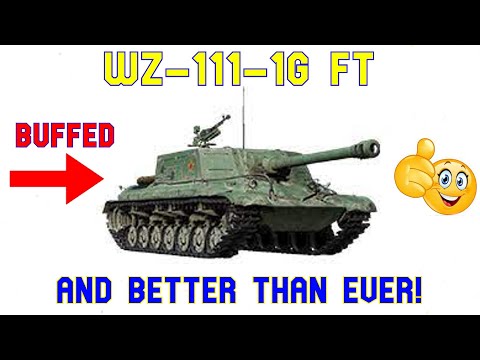 WZ-111-1G FT Buffed And Better Than Ever ll World of Tanks Console Modern Armour - Wot Console