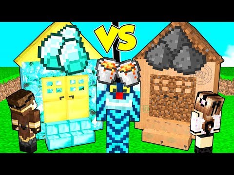 CASA PIÙ RICCA CONTRO CASA PIÙ POVERA DI MINECRAFT!!!