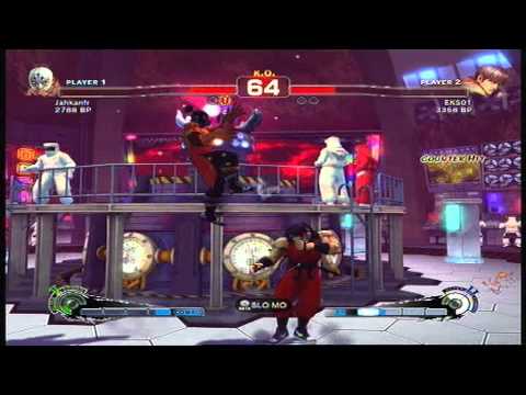 Super Street Fighter 4 - EKS (Guy) vs. Jahkanfr (El Fuerte)