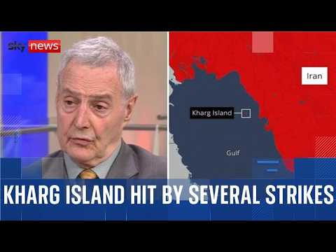 Iran in 'deep crisis' if 'Kharg Island is being struck heavily,' says Prof Michael Clarke
