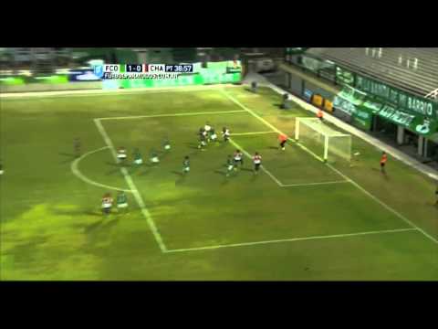 Cabezazo de Rocaniere. Ferro 1 - Chacarita 0. Fecha 7. Primera B Nacional 2015. FPT.