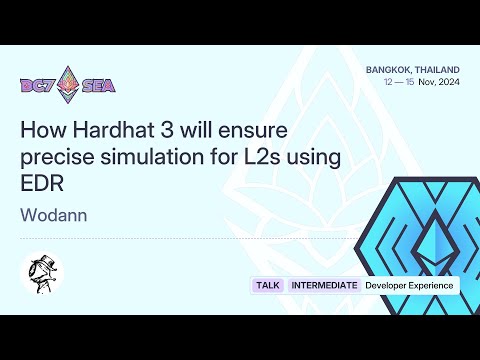 How Hardhat 3 will ensure precise simulation for L2s using EDR preview