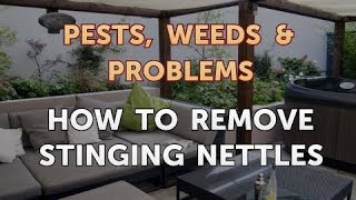 How to Remove Stinging Nettles