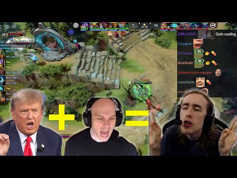 2x major winner Quinn shows how Donald Trump + Mason caster duo would look/sound like