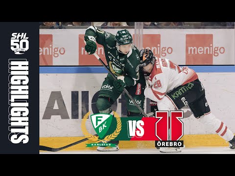 Färjestad vs Örebro | 11 okt 2025 | Highlights
