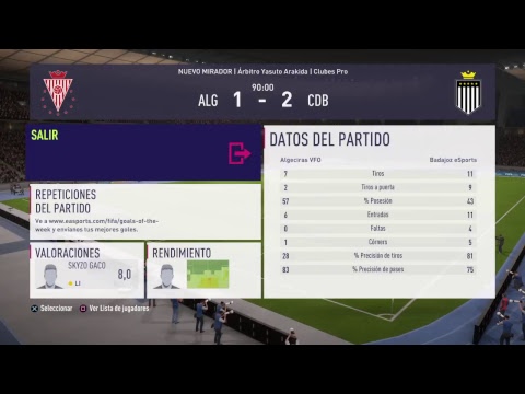 ALGECIRAS VFO - BADAJOZ