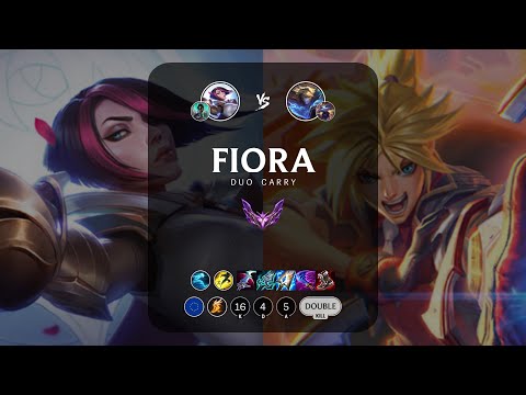 Fiora ADC vs Ezreal - EUW Master Patch 12.21