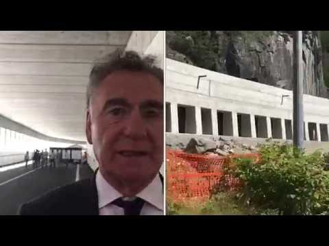 Inaugurazione galleria Iselle di Trasquera