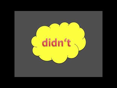 Past simple negations