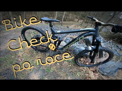 Doplňkový Bike Check Norco Range po roce, trať českého poháru XC v Touškově.
