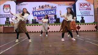 Download lagu Dance Jingle Pemilu 2019 SMKN 1 BANGSRI mp3