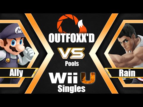 OUTFOXX'D!  Singles Pools - Ally (Mario) vs. Rain (Little Mac)