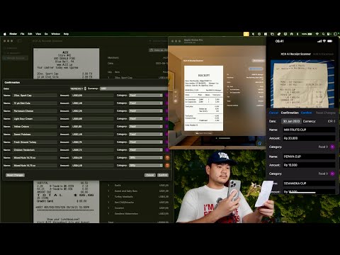 Build an AI Assistant Expense Tracker SwiftUI App | Part 3 | AI Receipt Scanner | gpt-4o Vision thumbnail