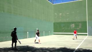 Final frontenis preolimpico open de San Fermin 2014