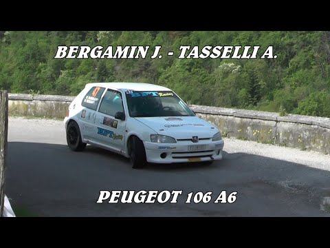 6° RALLY VALPOLICELLA 2024 | BERGAMIN J. - TASSELLI A. | PEUGEOT 106 A6  | CLIP BELLUNOVIDEO