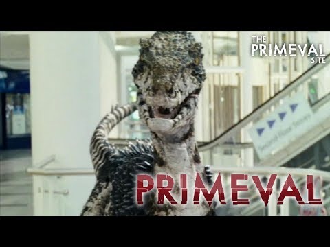 Primeval: Series 2 - Episode 1 -  A Raptor Chases Connor in a Shopping Mall (2008)