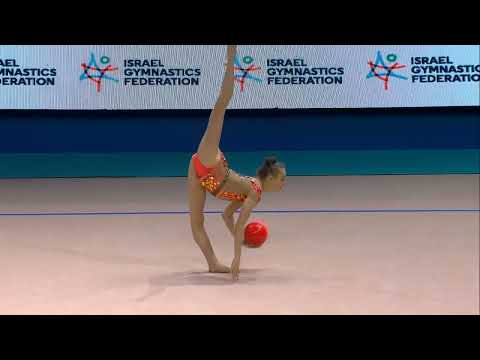 Lily RAMONATXO Ball Qualification - European Championships Tel Aviv 2022