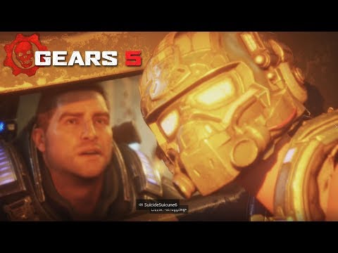 Gears 5 : Campaign Walkthrough 3 Player Co-op Part 4 : Unnecessary Risks