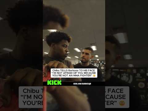 Chibu TELLS Barboza TO HIS FACE “I’M NOT AFRAID OF YOU BECAUSE YOU’RE NOT AN MMA FIGHTER” 😳