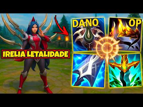 I created the best build for Irelia Lethality and it turned out very strong.
